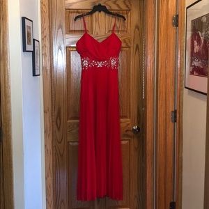 Red Prom Dress Size 13/14